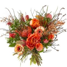 Bouquet "Orange spring" (Small)