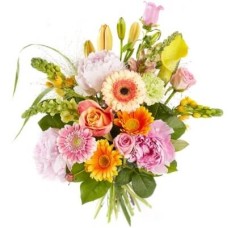 Bouquet "Colorful Peonies" (Small)