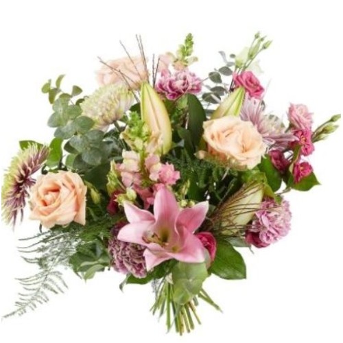 Bouquet Charming pink Flowers (Small)
