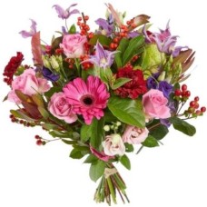 Sparkling pink flowers (Small)