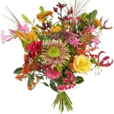 Luscious orange flowers (Small)