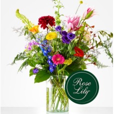 Bouquet Rose Lily Pick some Luck (smalll)