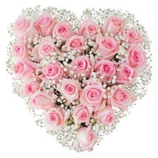 Heart of Flowers "Sweet Pink"