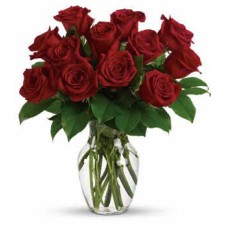 Bouquet "Roses are red" (12 roses)