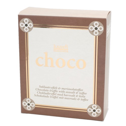 CHOCO chocolate truffles with sea salt & toffee, Kanelimamma