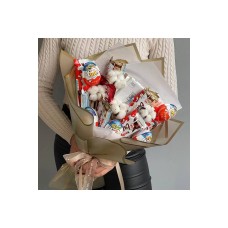 Kinder Bouquet with Cotton