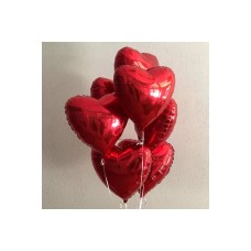 Red Foil Hearts