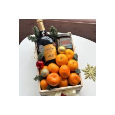 Gift Box  "Shampagne with Oranges"