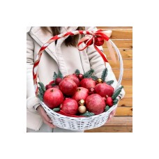 Gift Basket with Pomegranates