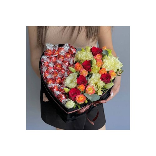 Heart with Flowers 