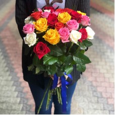 25 Assorted Roses 50-60 cm
