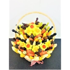 Tutti Fruity Deluxe Sharing Basket Display