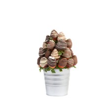 Chocolate strawberry Vase