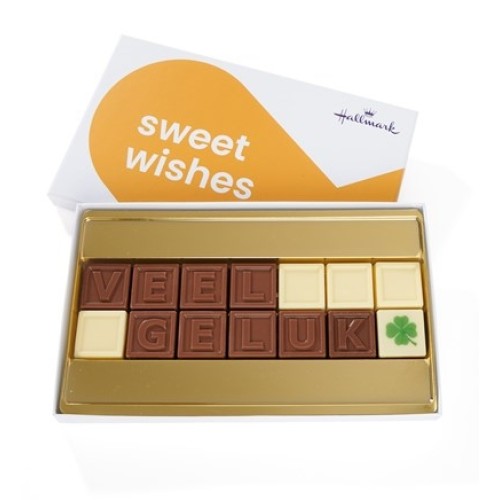 Chocolate Telegram Good Luck