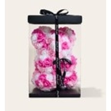 Pink Foam Flowers Bear