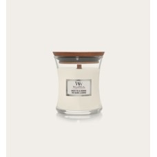 Woodwick Scented Candle Mini White Tea & Jasmin