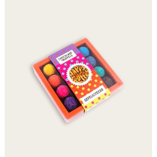Happy Truffle Chocolate Truffles Congratulations 16 pcs.