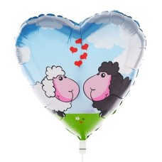 Balloon Big Kiss Sheep