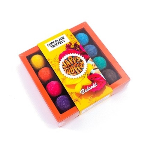 Happy Truffle Chocolate Truffles Thank You 16 pcs.