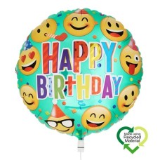 Balloon Eco Smiley Emoji Birthday