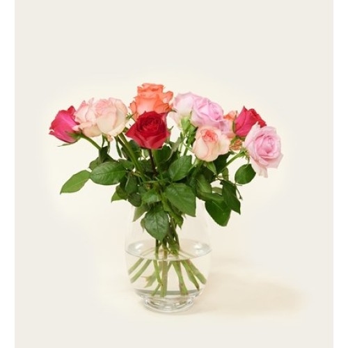 Mailbox Flowers Roses Pretty Pink