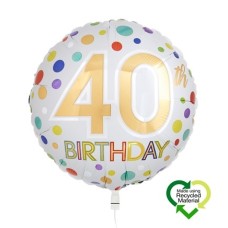 Balloon Eco 40 Birthday