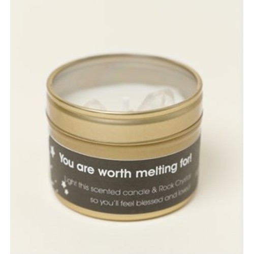 Rockstyle Scented Candle You Are Worth Melting For