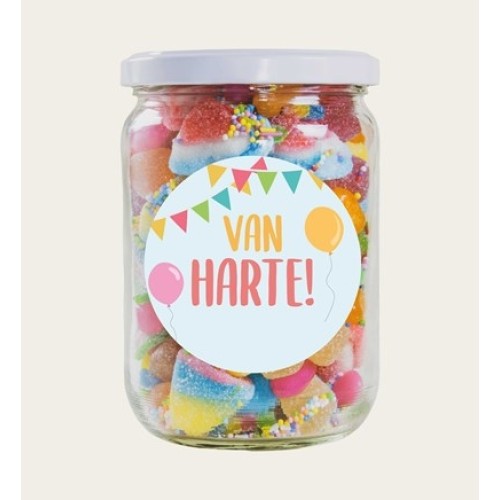 Candy jar Congratulations