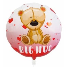 Balloon Big Hug Bear Red