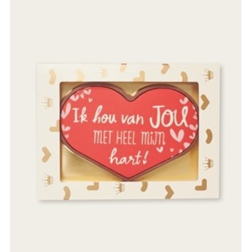 Chocolate Heart I Love You