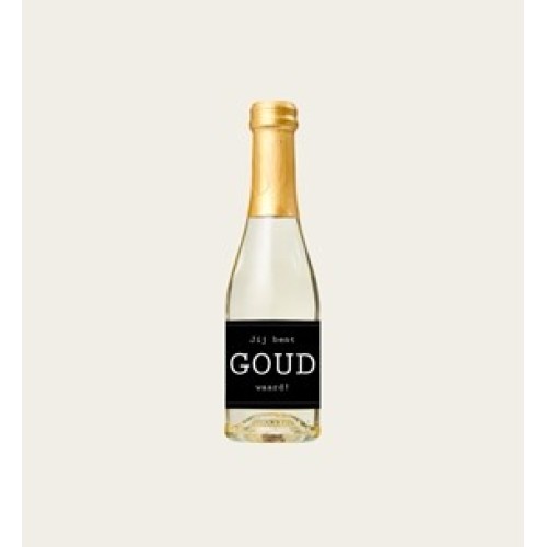 Secco bubbles You are worth gold