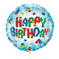 Balloon Birthday Lego Blocks