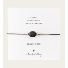 A Beautiful Story Bracelet Onyx