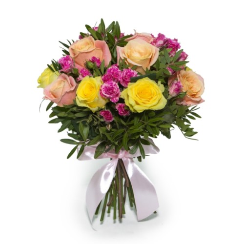 12 Mixed Roses