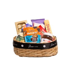 Gift Basket With Chocolates and Candy