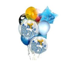 Baby Boy Balloon Bouquet
