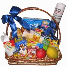 Breaksfast Giftbasket with Newspaper