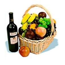 #04 Fruit and Wine Basket