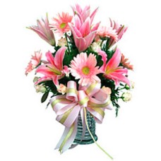 Bouquet of Lilies & Gerberas