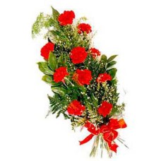 Red Carnations Bouquet