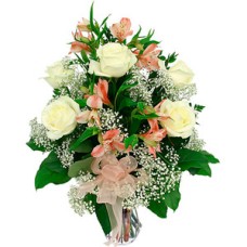 Pink & White Delight Bouquet