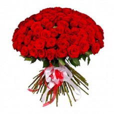 Red Roses Flower Bunch