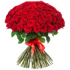 Red Roses Flower Bunch