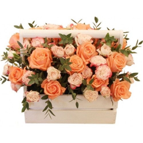 Basket of roses 