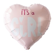 Balloon Heart 'It's a girl'