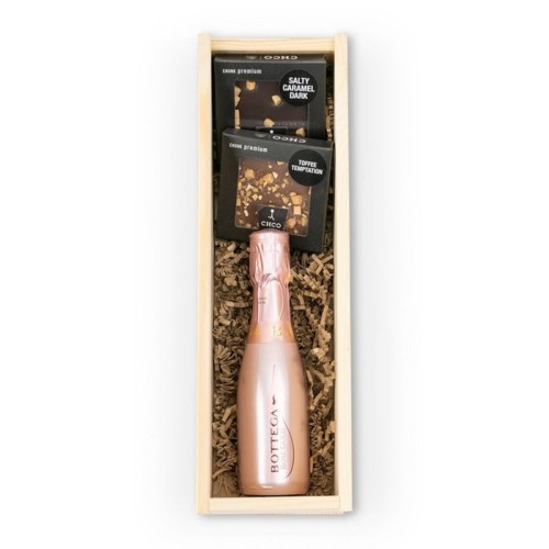 Drinks package | Bottega Rosé and Chocolate | 20cl & 200 gr