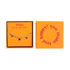 Noia Jewelery | Bracelet heart | Silver colored