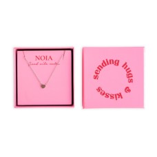 Noia Jewelery | Necklace heart | Silver colored