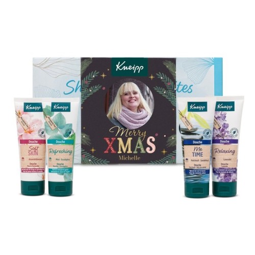 Kneipp - Gift set Shower with your own name and photo - Merry Xmas