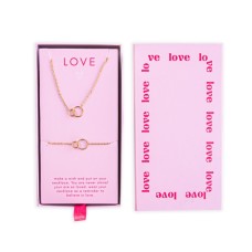 Noia Jewelery | Bracelet & Necklace | Gold colored